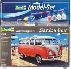 Revell Model Set Volkswagen T1 Samba Bus Montagesatz Lieferwagen-Modell 1:24
