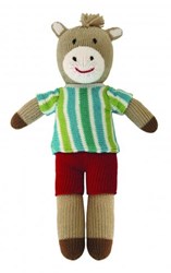 Knuffel gebreid paard Harry ca. 36 cm