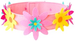 Accessoire: Kroon vilt met verwisselbare bloemen