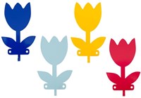 Jashaak metaal tulp ass (4 st)