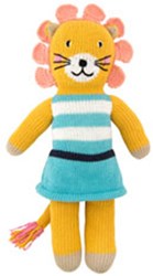 Knuffel gebreid leeuwin Laine 36 cm
