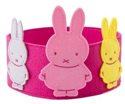 Mercis couronne d'anniversaire Miffy avec chiffres interchangeables accessoire