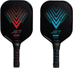 Franklin raquette de pickleball aluminium Jet noir/bleu - pour enfants et adultes
