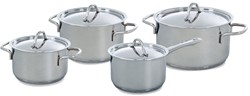 BK Profiline Topfset - 4-teilig - Edelstahl - Induktion geeignet