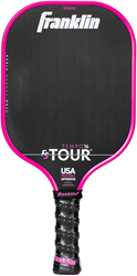 Franklin raquette de pickleball FS Tour Tempo - fibre de carbone - rose 16mm