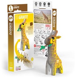 Eugy 3D Bastelset Giraffe - kreatives Bastelspielzeug