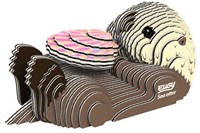 Eugy 3D Bastelset Seeotter - kreatives Bastelspielzeug für Kinder-2