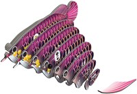 Eugy puzzle 3D poisson-dragon carton jouet écologique-3