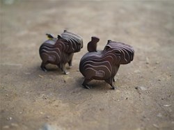 Eugy 3D Puzzle - Capybara Bastelset aus Karton Spielzeug
