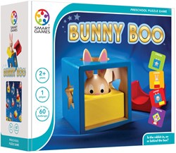 Smart Games Holz Denkspiel Bunny Boo - Lernspielzeug mit 60 Herausforderungen
