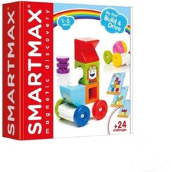 SmartMax jouet de construction magnétique My First Build & Drive véhicules