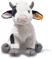 Steiff Plsch Cobb Kuh, wei - 24 cm