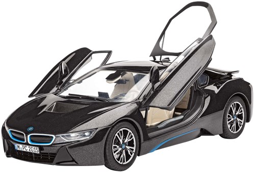 Modellbausatz Auto BMW i8 - Kunststoff Modellset 1:24 mit Zubehör-2