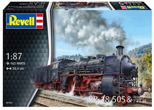 Revell kit de modélisme locomotive à vapeur 1:87 - 163 pièces train