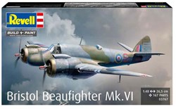 Revell Modellbausatz Flugzeug Bristol Beaufighter Mk. VI 1:48 167-teilig