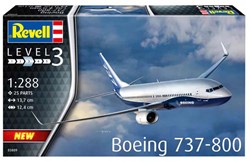 Revell Modellbausatz Boeing 737-800 Flugzeug Modell 1:288