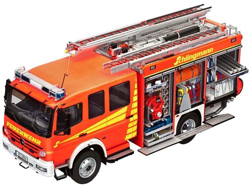 Revell Modellbausatz Feuerwehrfahrzeug Schlingmann LF 20/16 1:24 - 270 Teile-2