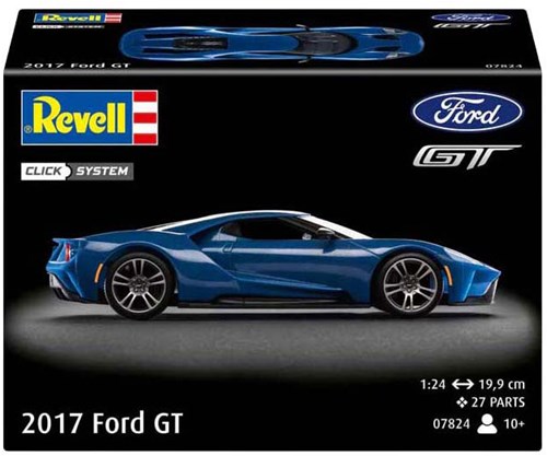 Revell Modellbausatz Ford GT 1:24 Spielzeugauto 27-teilig