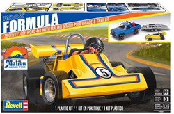Revell Modellbausatz Chevy 4x4 Pickup mit Go-kart im Maßstab 1:25