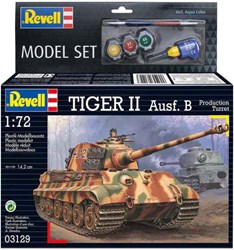 Revell kit de modélisme char Tiger II 1:72 avec accessoires