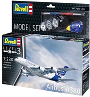 Revell Modellbausatz Airbus A380 Flugzeug Maßstab 1:288 48-teilig-3