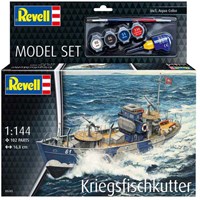 Revell kit de modélisme bateau de pêche KFK échelle 1:144 102pcs
