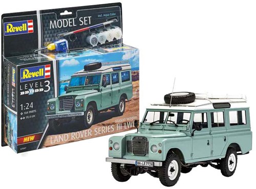 Revell Modellbau Land Rover Series III LWB 1:24 - 184 Teile-2