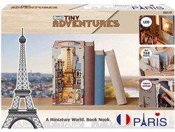 Revell kit de modélisme Paris Book Nook avec éclairage LED miniature en bois