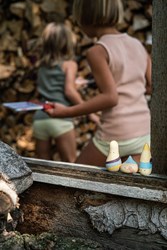 Grapat figurines en bois Wow! set pour jeu libre et créatif