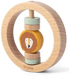 Trixie Holz-Baby-Rassel - FSC Buchenholz - Mr. Lion gelb