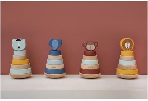 Trixie Holz Stapelturm - Mr. Polar Bear-3