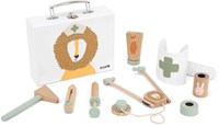 Trixie Holz-Arztkoffer Spielzeug für Kinder - pädagogisches Rollenspiel