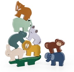 Trixie Jeu d'empilage d'animaux en bois