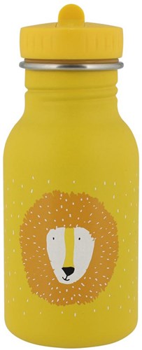 Trixie gourde inox 350ml pour enfants - Mr. Lion - bouteille d'eau jaune étanche