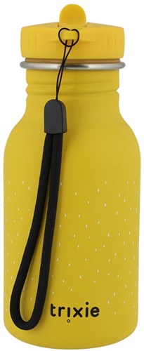 Trixie gourde inox 350ml pour enfants - Mr. Lion - bouteille d'eau jaune étanche-2