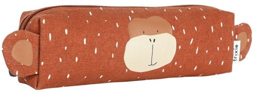 Trixie Federmäppchen lang - Mr. Monkey Etui Kinder Baumwolle