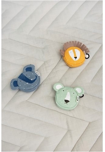 Trixie Portemonnaie - runde Kinder-Geldbörse Mrs. Elephant blau-2