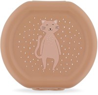 Trixie boîte à goûter set - lunchbox à clip Mrs. Cat - sans BPA rose