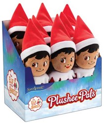 Elf On The Shelf Kuschelpuppe Junge-Mädchen 30cm - Weihnachts Spielzeug