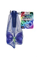 Eureka Diabolo Spielzeug Set mit Aluminium Stäben - lila - Gummi-2