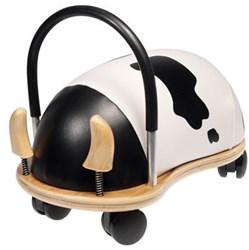 Wheelybug Holz Laufrad Kuh Small - Kleinkind Spielzeug