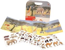 Egmont Toys Jeu magnétique jungle 25x24 cm