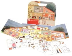 Egmont Toys Jeu magnétique maison 25x24 cm