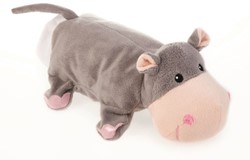 Egmont Toys Handpuppe Tier Nilpferd 24 cm
