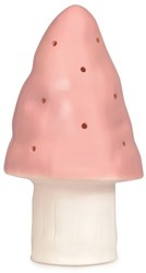 Egmont Toys Heico lampe champignon 28 cm rose vintage