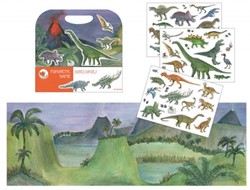Egmont Toys Jeu magnétique dinosaure 25x24 cm