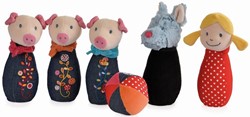 Egmont Toys Jeu de quilles Loup 18 cm