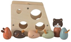 Egmont Toys Boîte à formes en bois fromage 17x65x 13 cm
