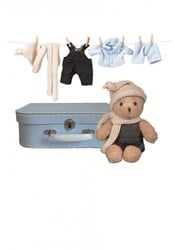 Egmont Toys Morris mit Kleidern im Koffer 29x20x9 cm