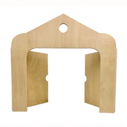 Egmont Toys Tischtheater aus Holz 48x28x45 cm